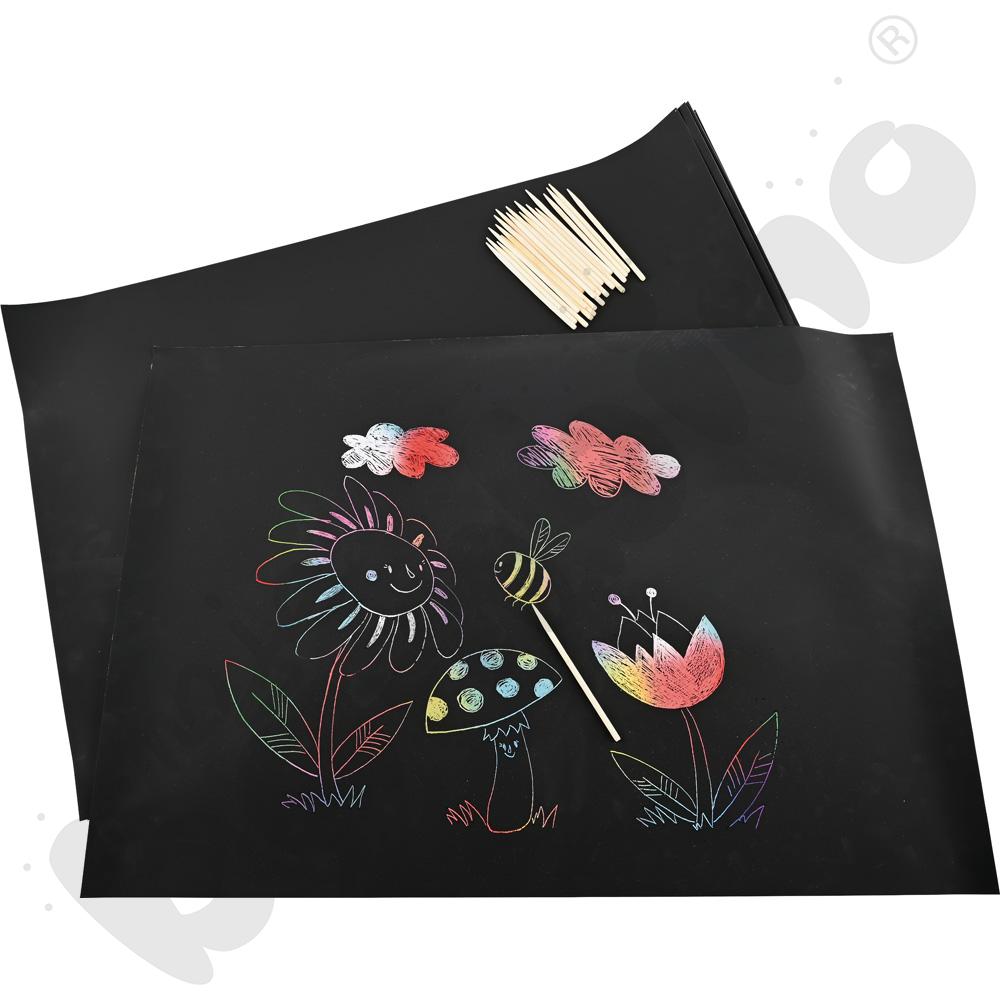 Maxi kartony wydrapywanki, 8 szt.