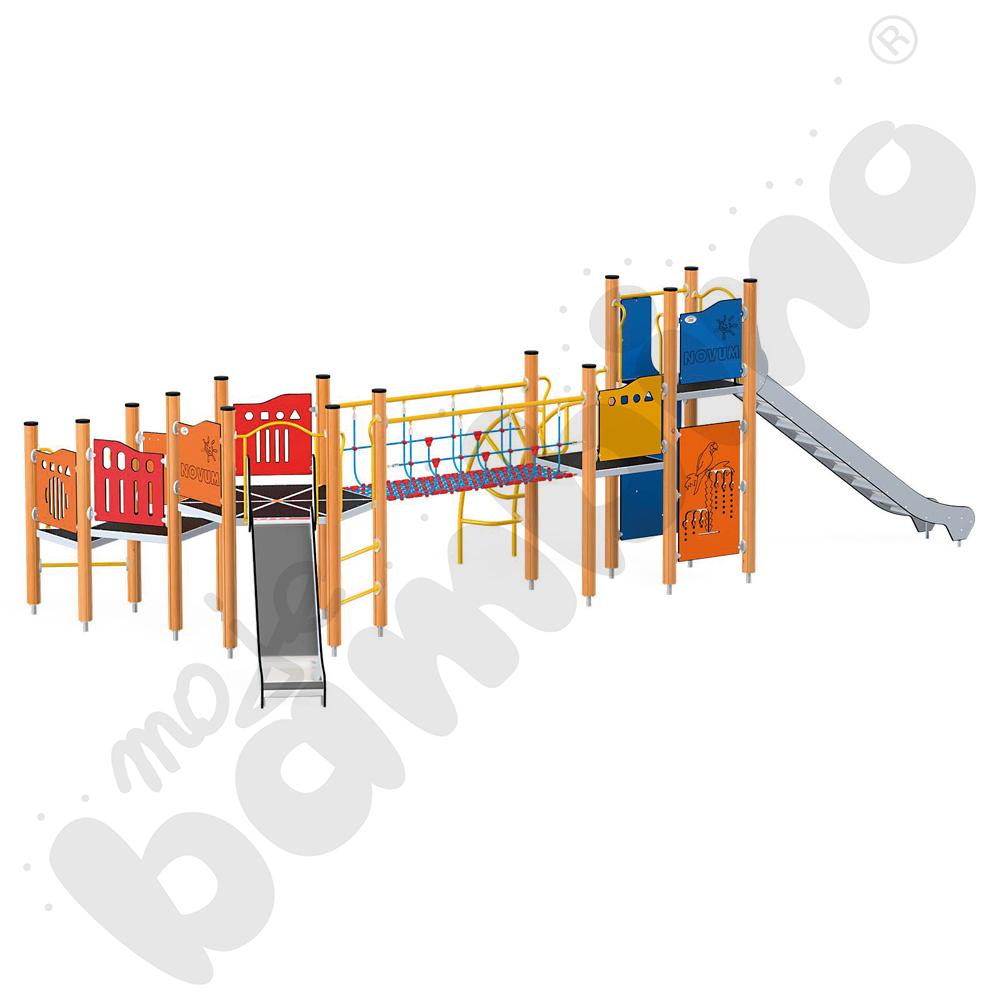 Orbis - platforma 10, drewniane słupy