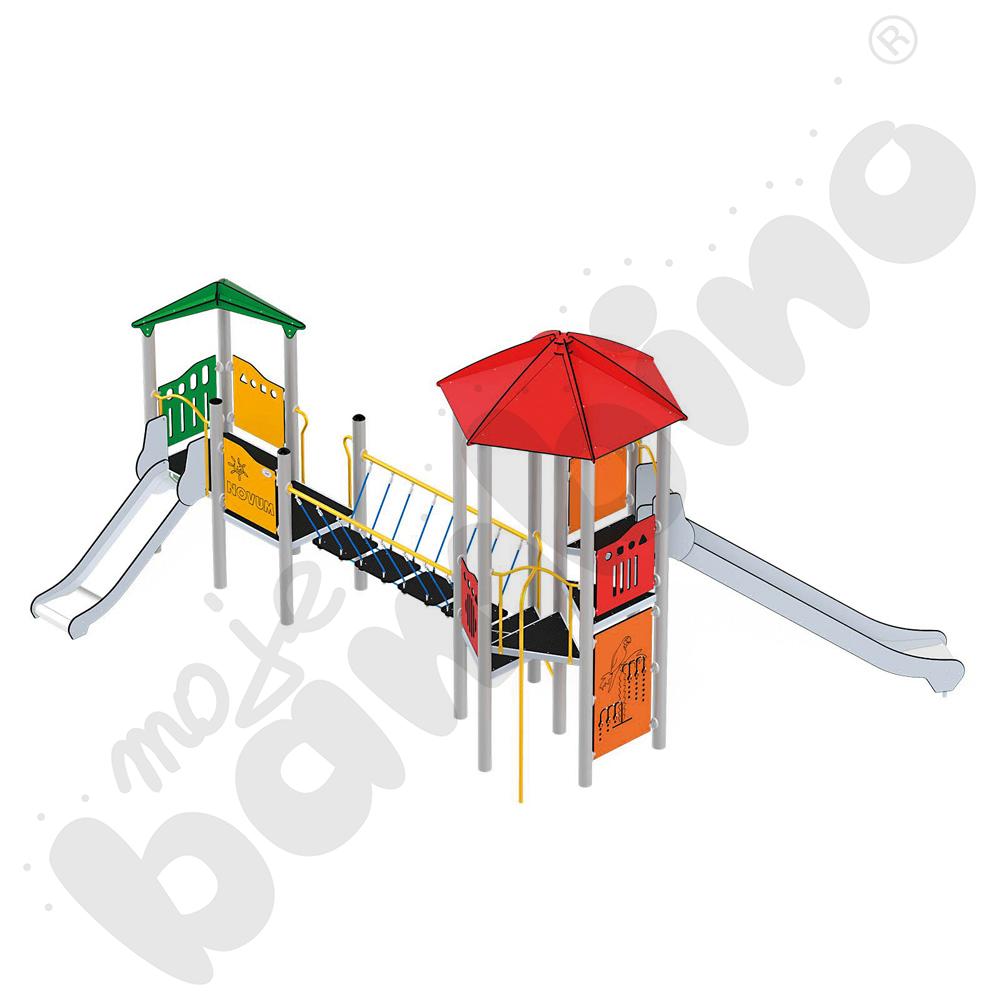 Orbis - baszta 9, metalowe słupy