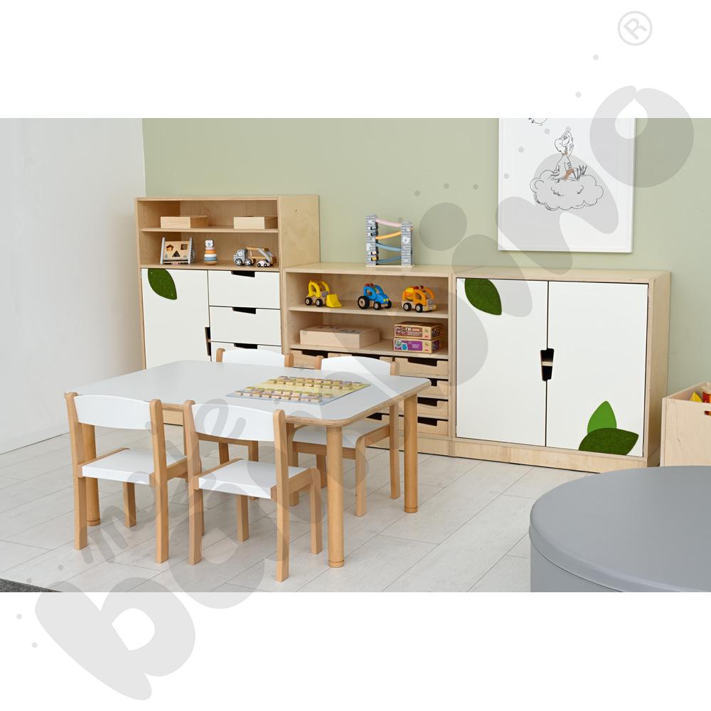 Blat Flexi prostokątny - biały