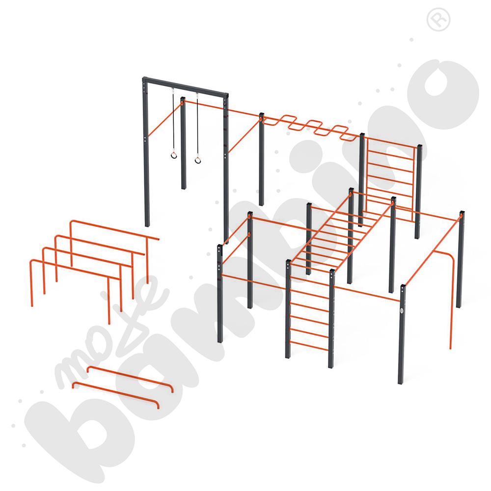 Street workout combo 3 Orange