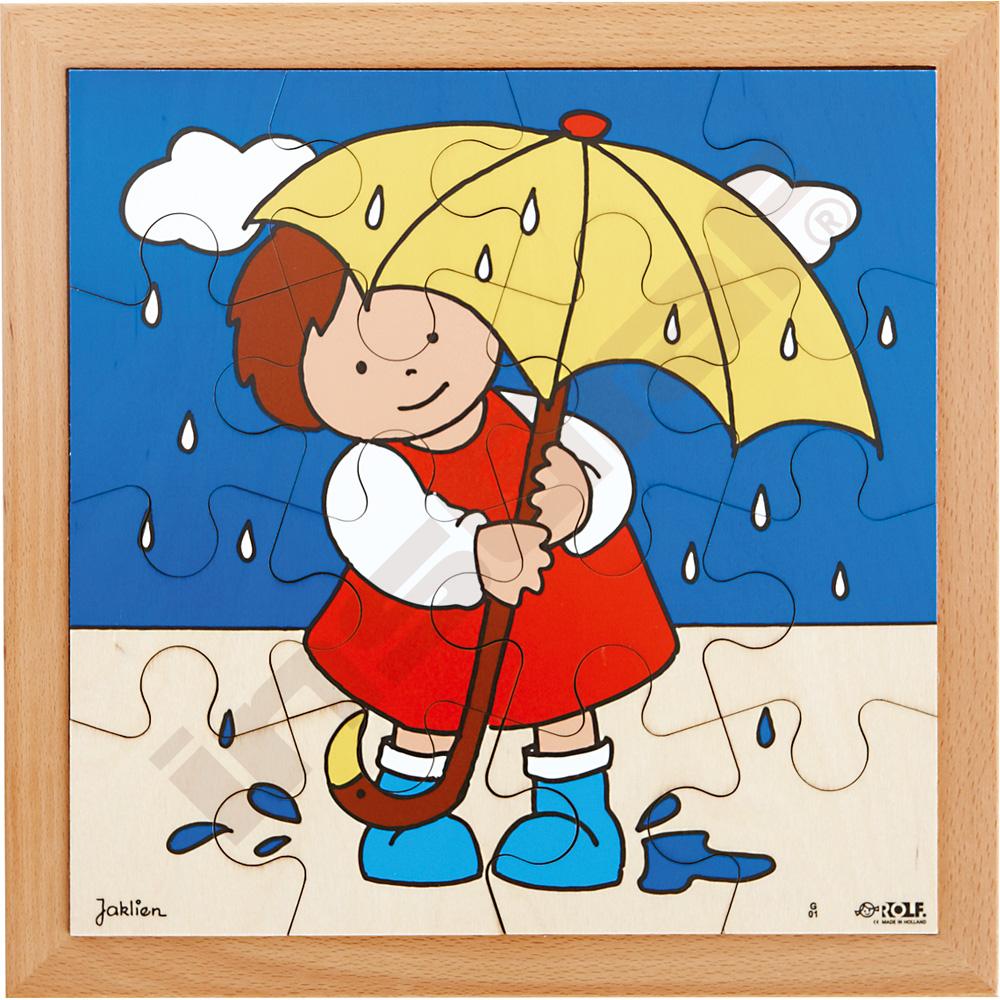 Puzzle ročné obdobie - jeseň