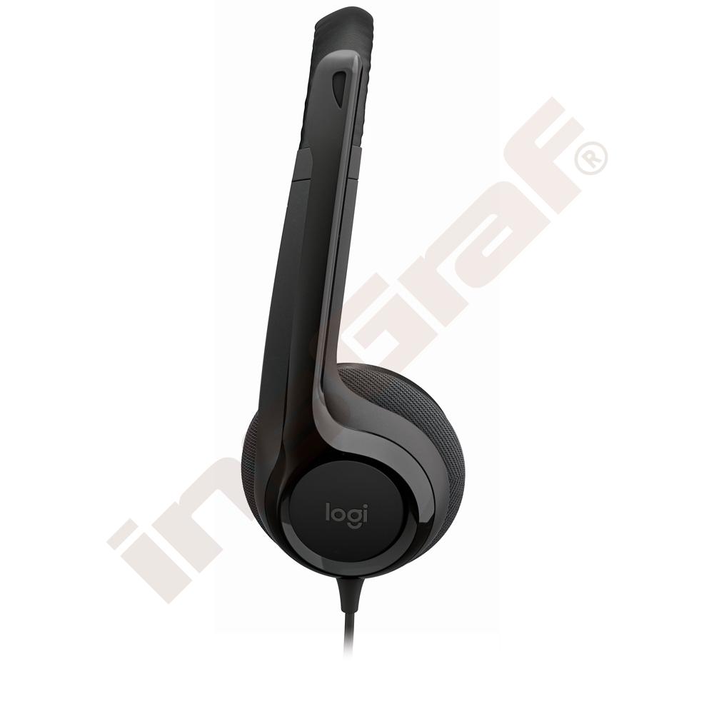 Sluchátka Logitech H390 černé
