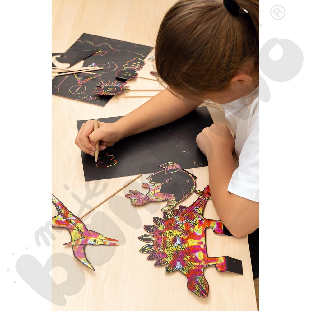 Kartony wydrapywanki A4 10 szt.