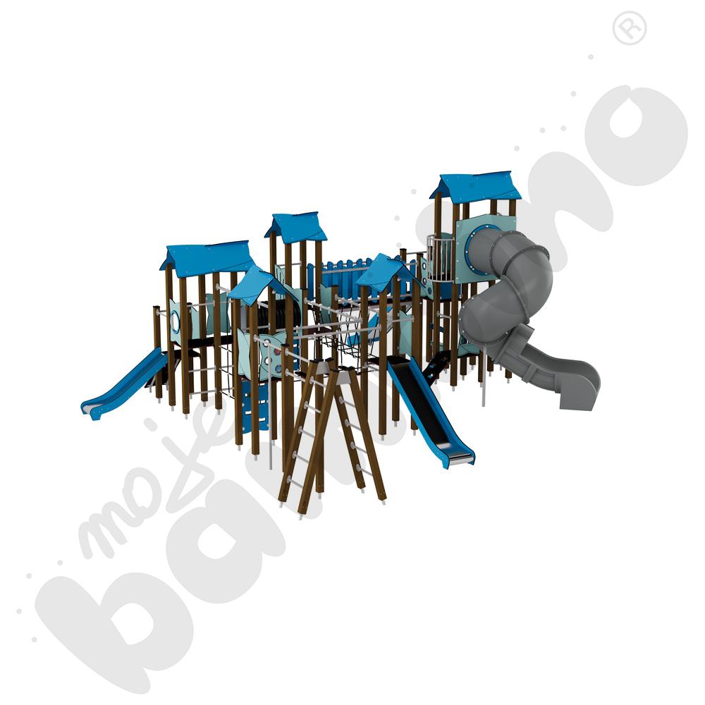 Zestaw Urbi 15, słupy drewniane B