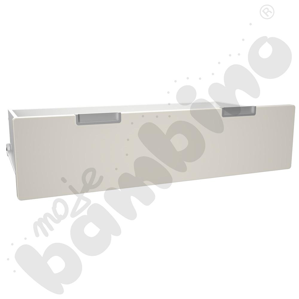 Quadro - szuflada szeroka - kość słoniowa