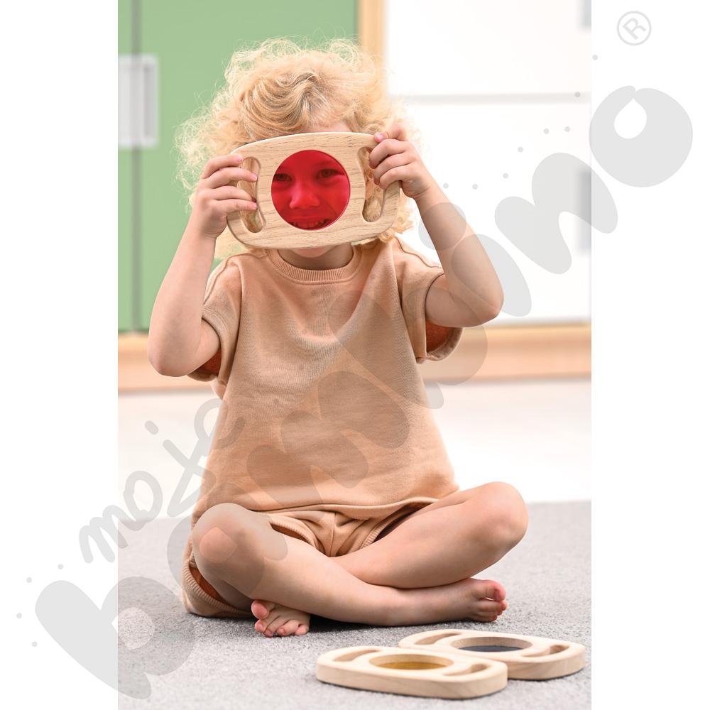 Barwne panele z uchwytem