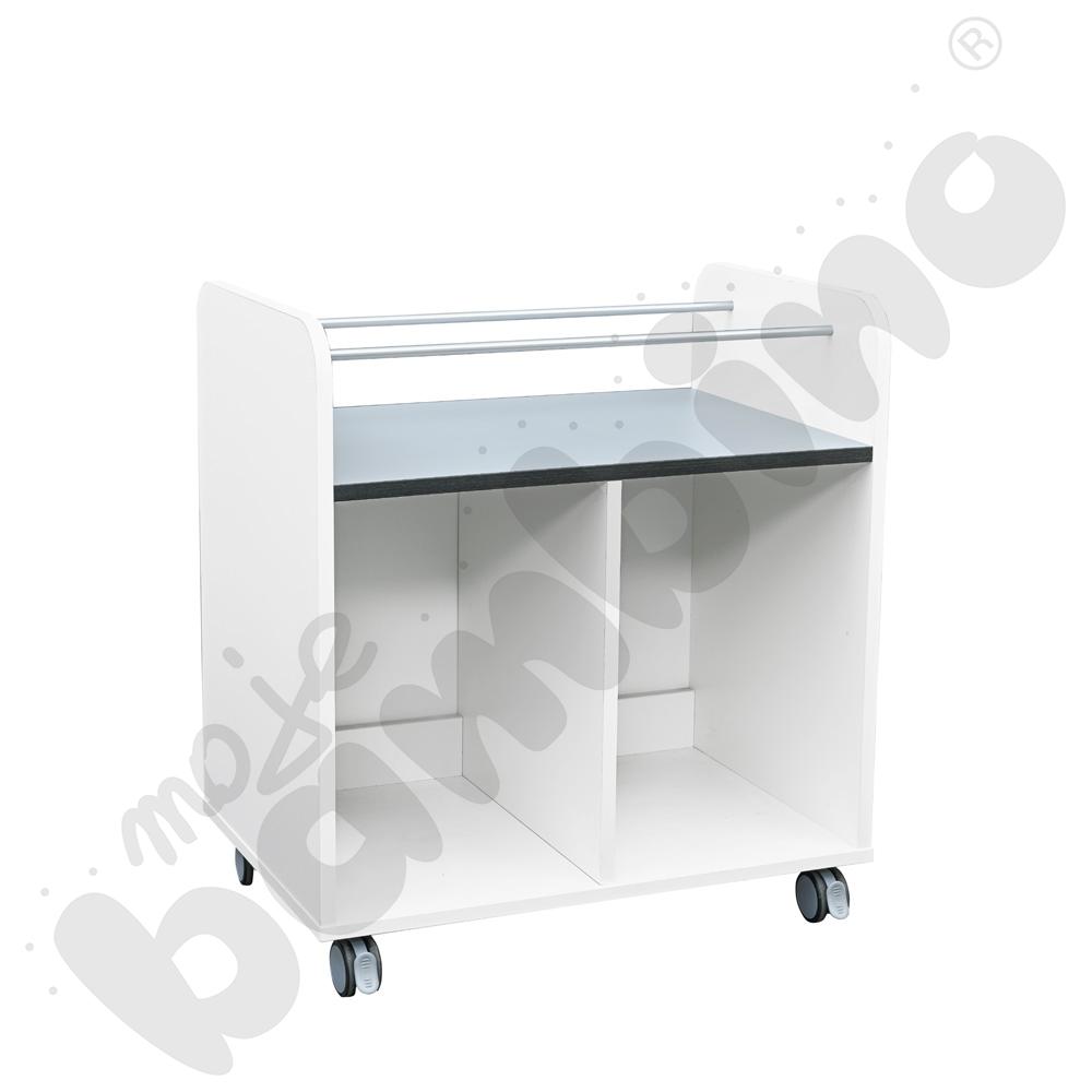 Quadro - wózek cateringowy - biały