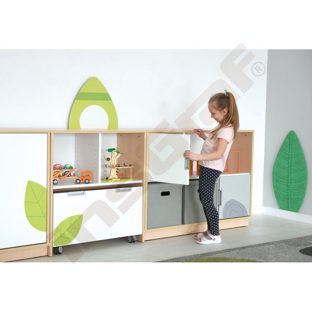 Quadro - zostava Flóra 90 st., tiché zatváranie, korpus javor