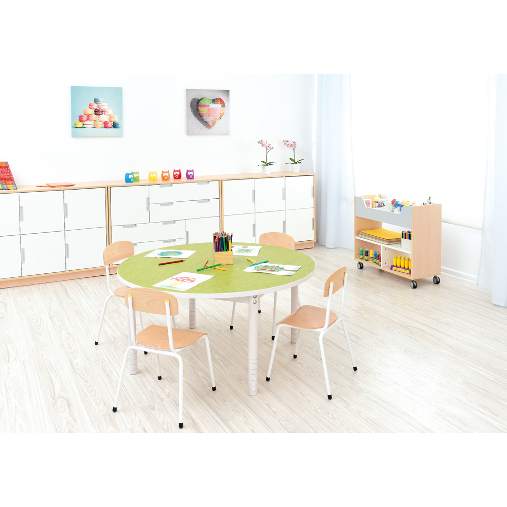 Skrinka Quadro na výtvarný materiál