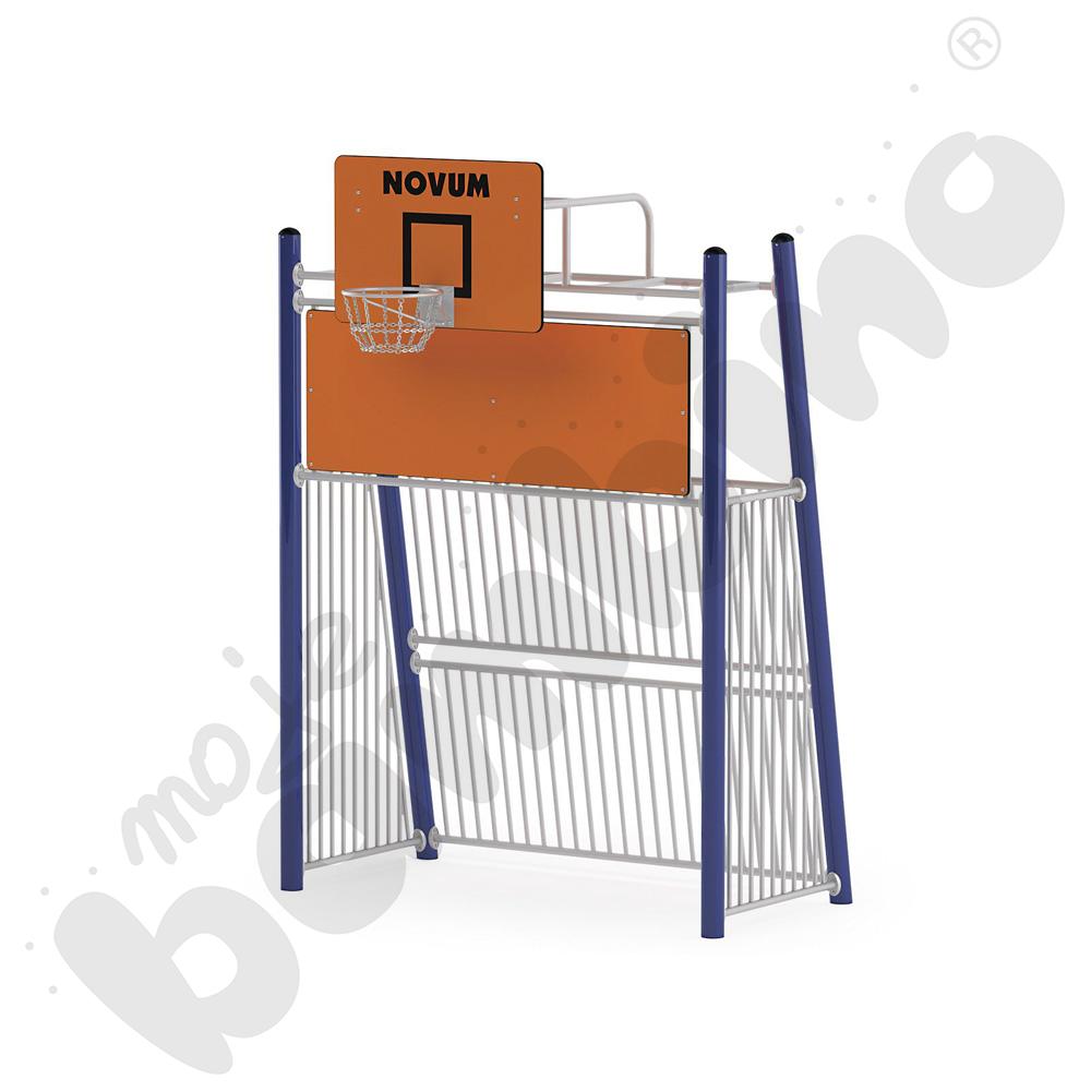 Bramka duża z koszem do koszykówki