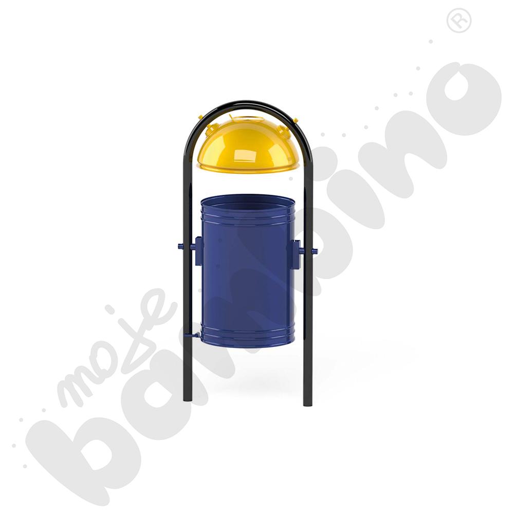 Kosz na śmieci z daszkiem