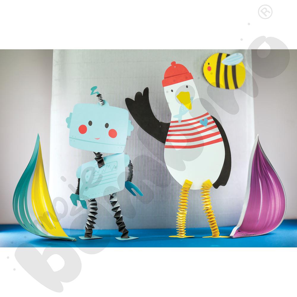 Harmonijkowy zestaw papierów