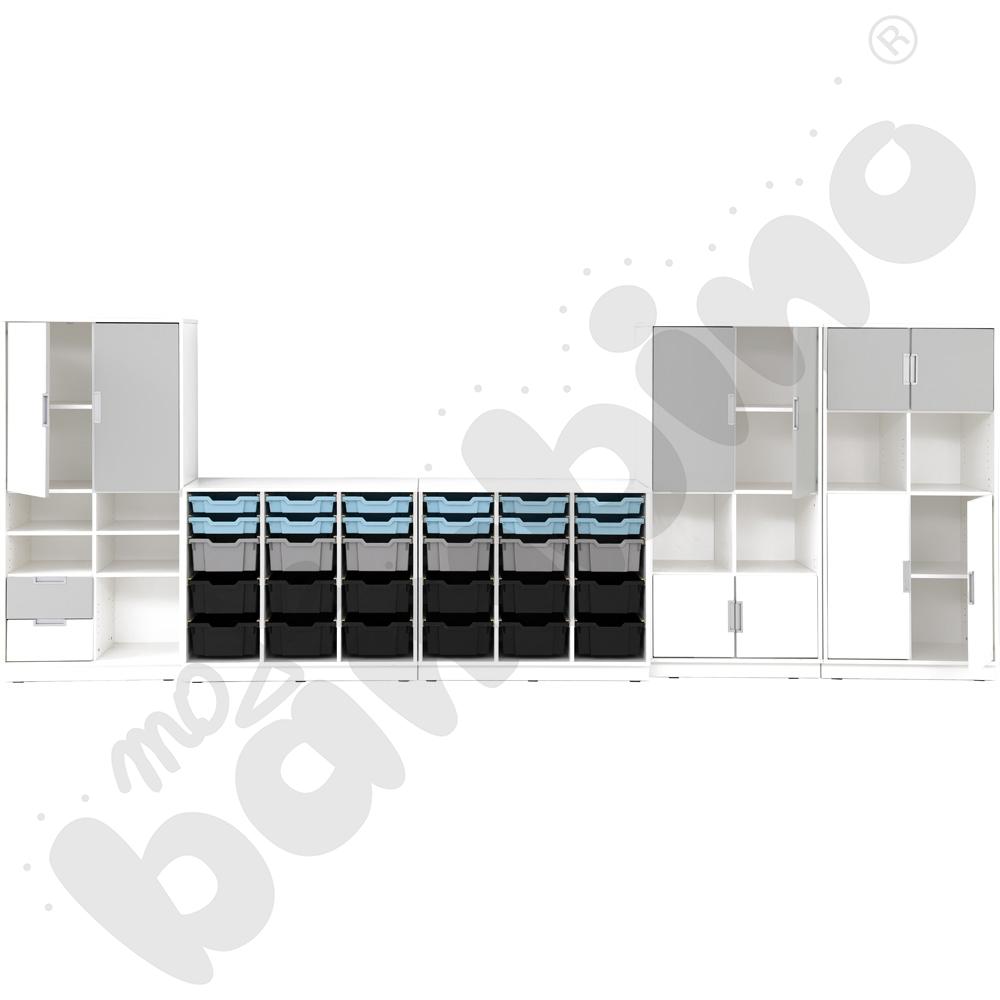 Quadro - zestaw 177, 90 st., biała skrzynia