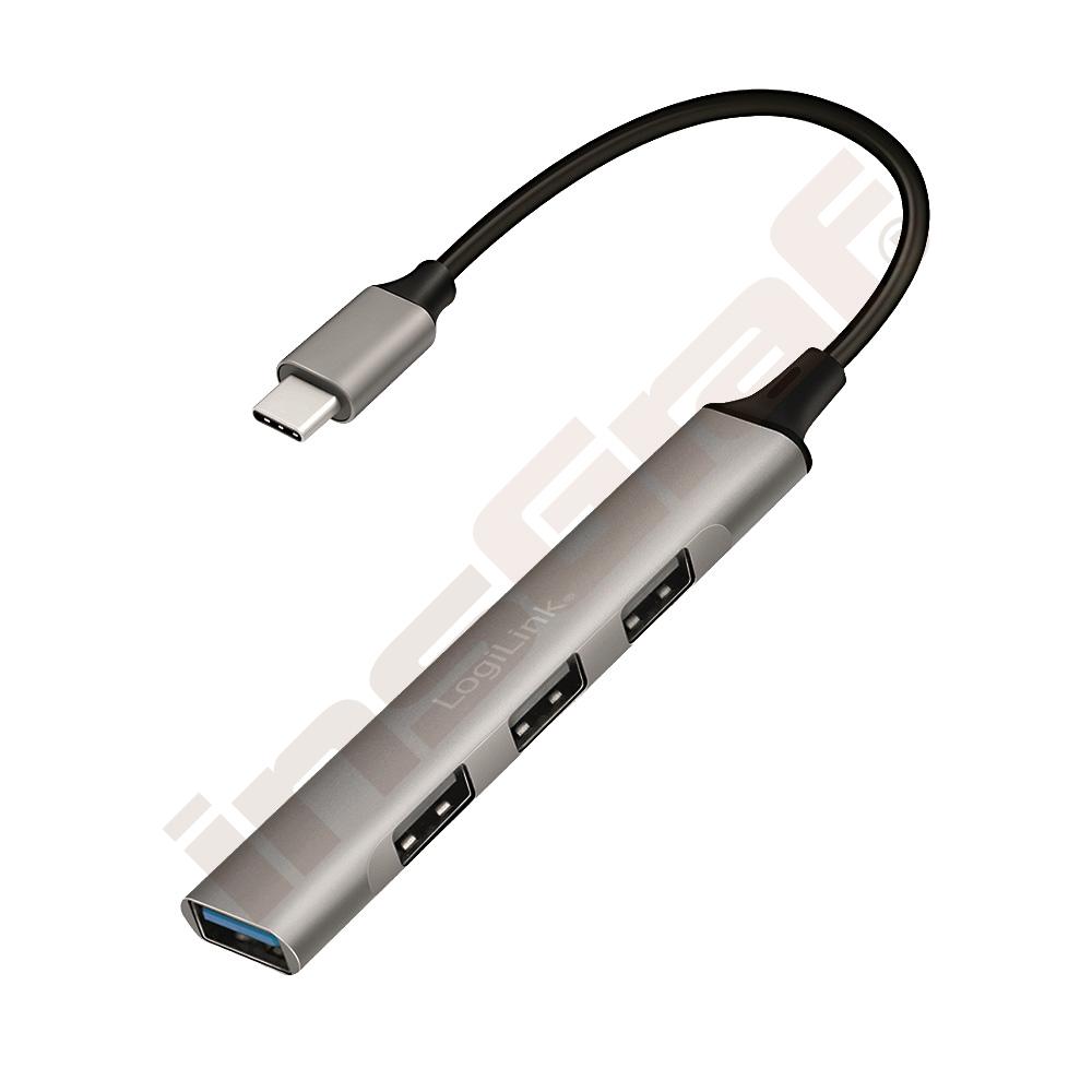 
Dockingstation, USB-C, 4 Anschlüsse
