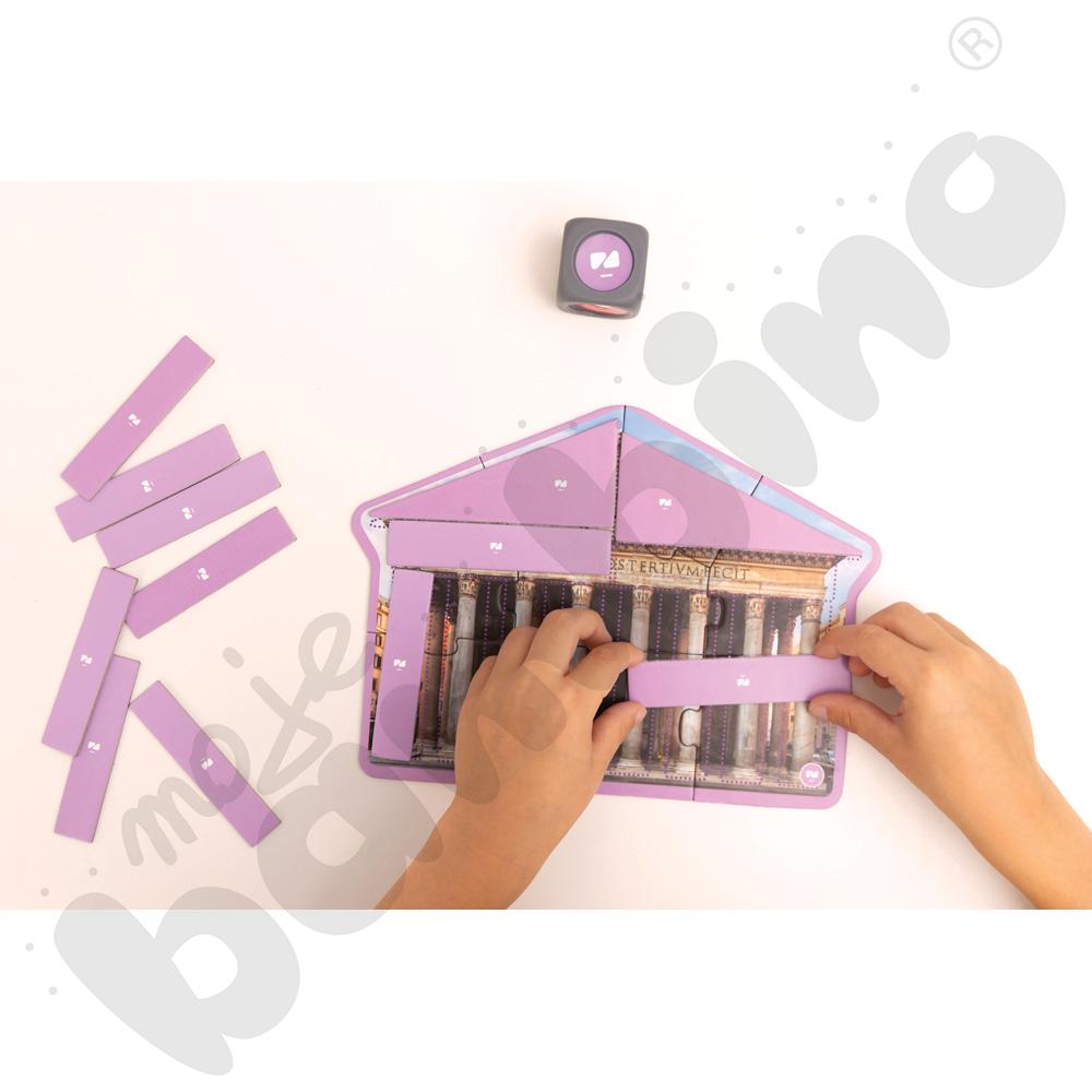 Archigeometria: odkryj i uzupełnij kształty