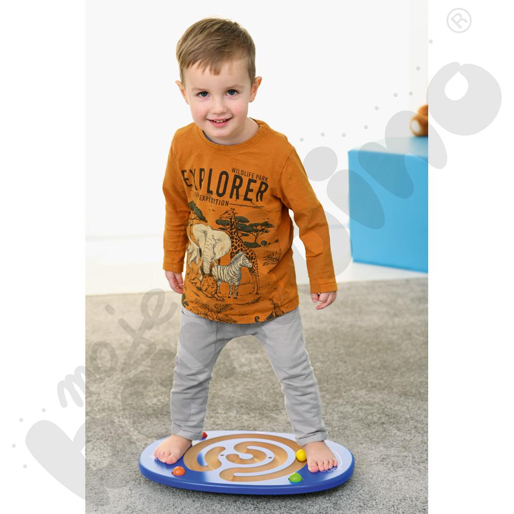 Plansza do balansowania z kulkami