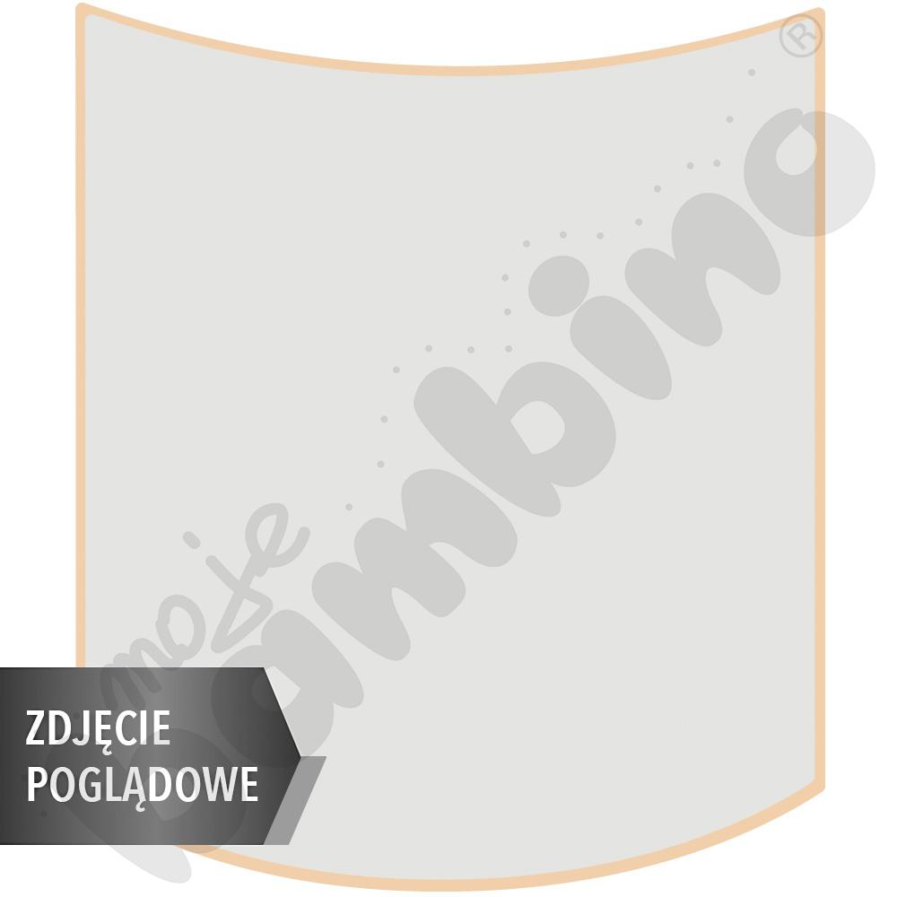 Stół Mila kwadrat falisty 70x72, blat brzoza, narożniki zaokrąglone, rozm. 2