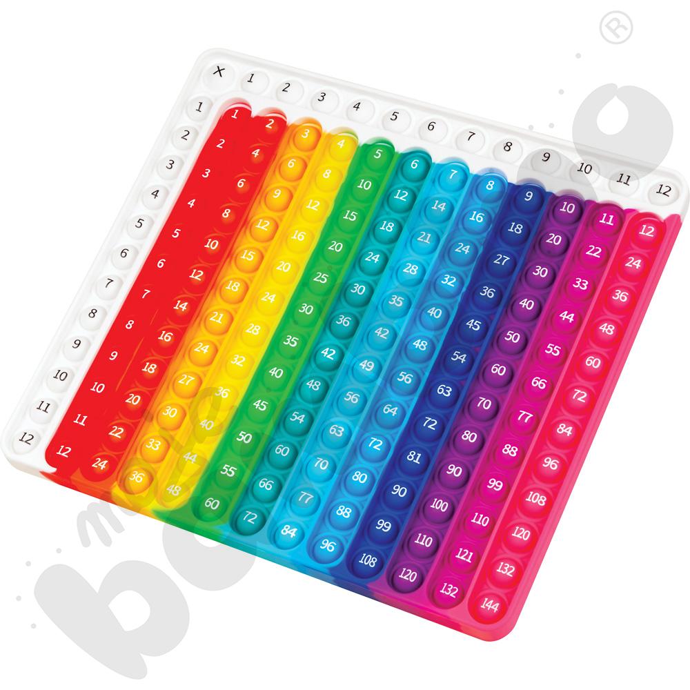 Pop It z tabliczką mnożenia