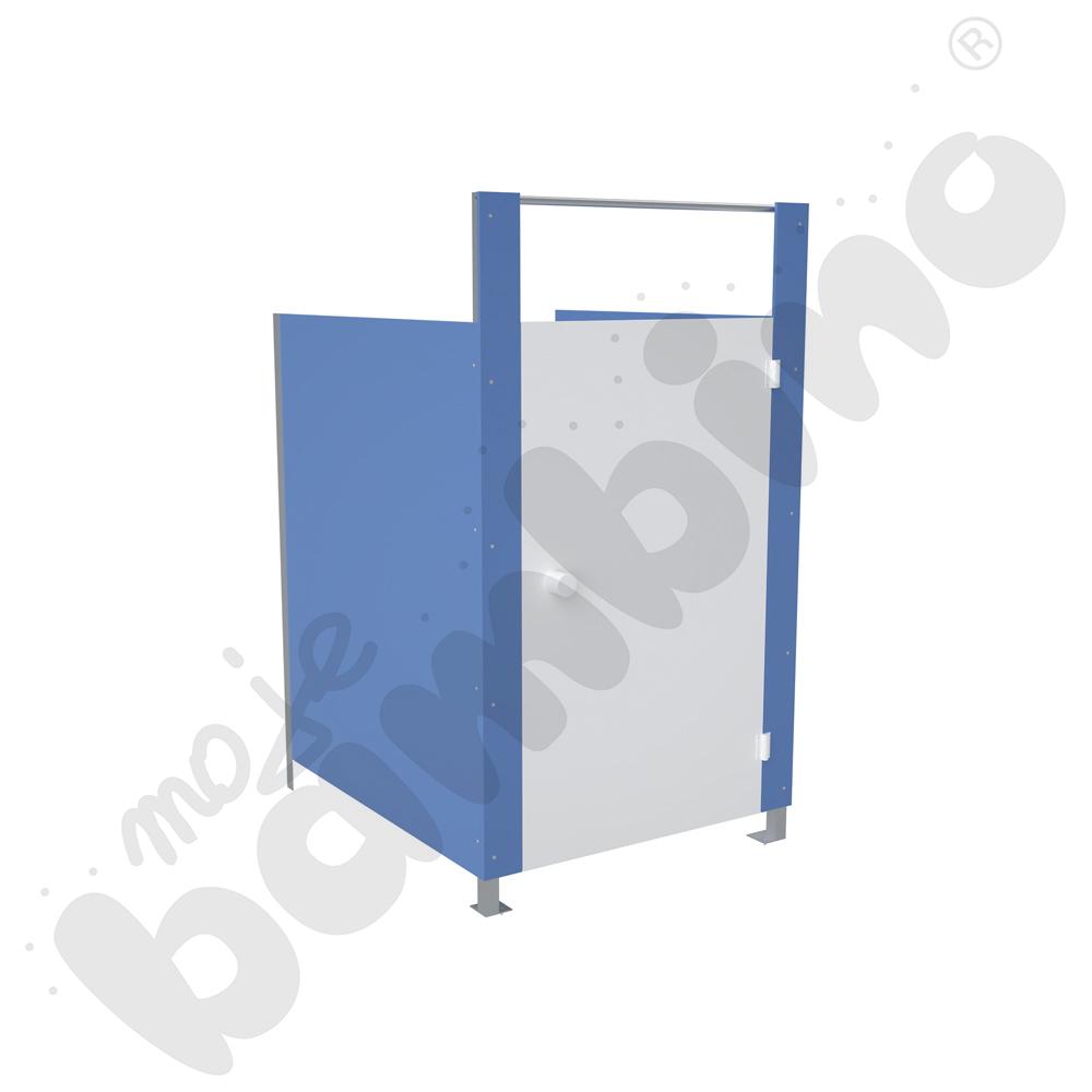 Kabina WC Aqua - moduł podstawowy niebieski