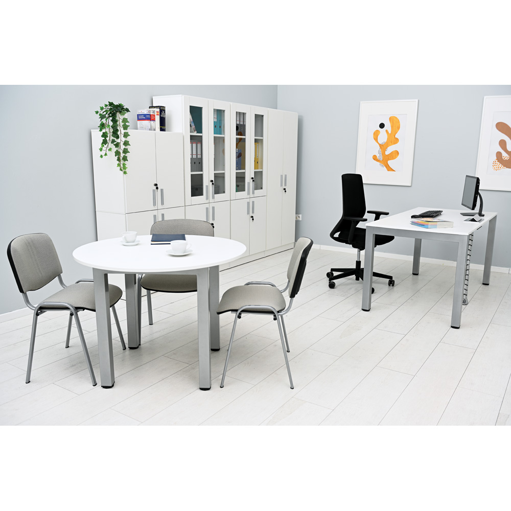 Konferenčný stolík Grande výška 76 cm - biely