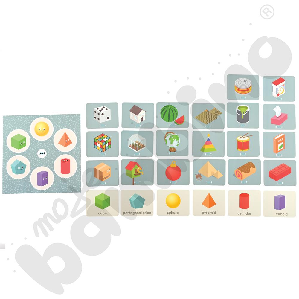 LOGI miniBot - bryły - w języku angielskim