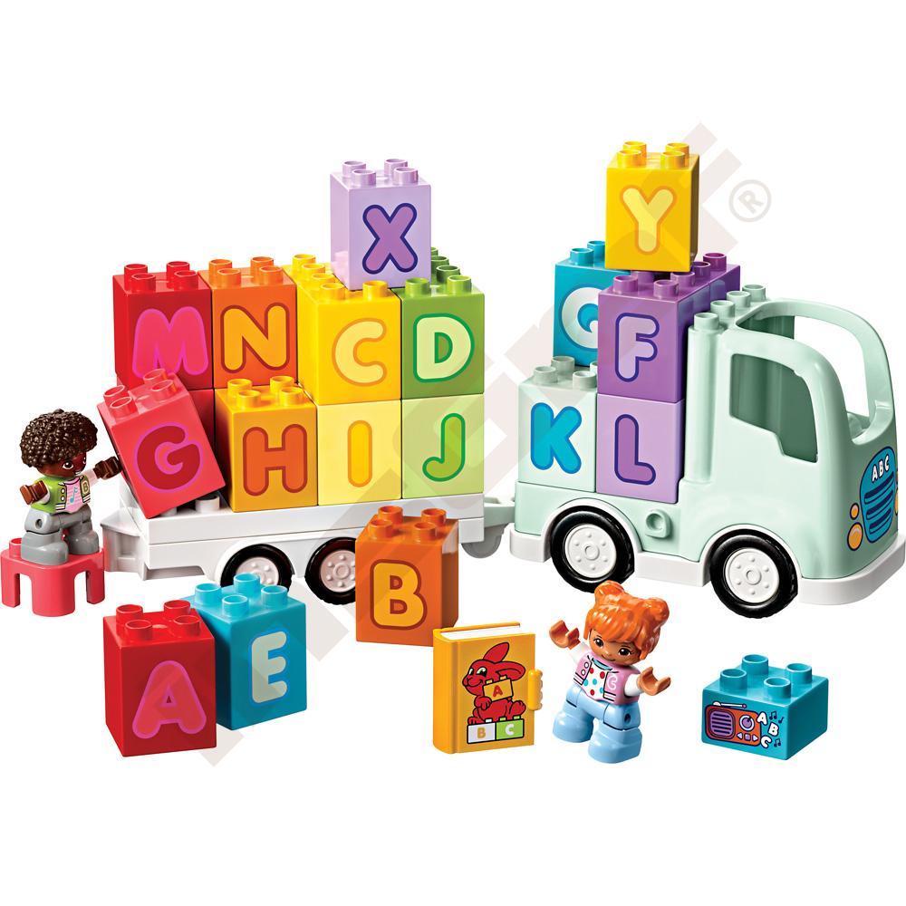 LEGO® Duplo Town Náklaďák s abecedou 