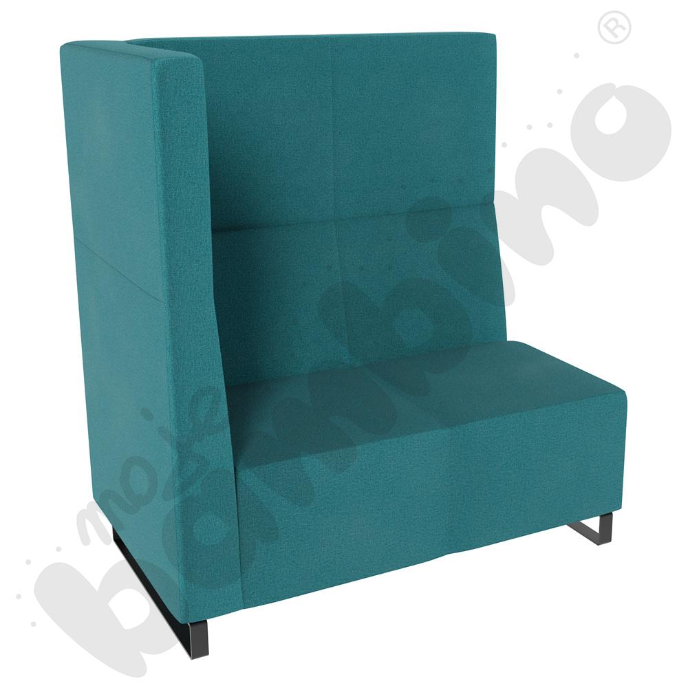 Sofa Universum 2-os. wys. 133 cm, bok średni lewy, tkanina KG08