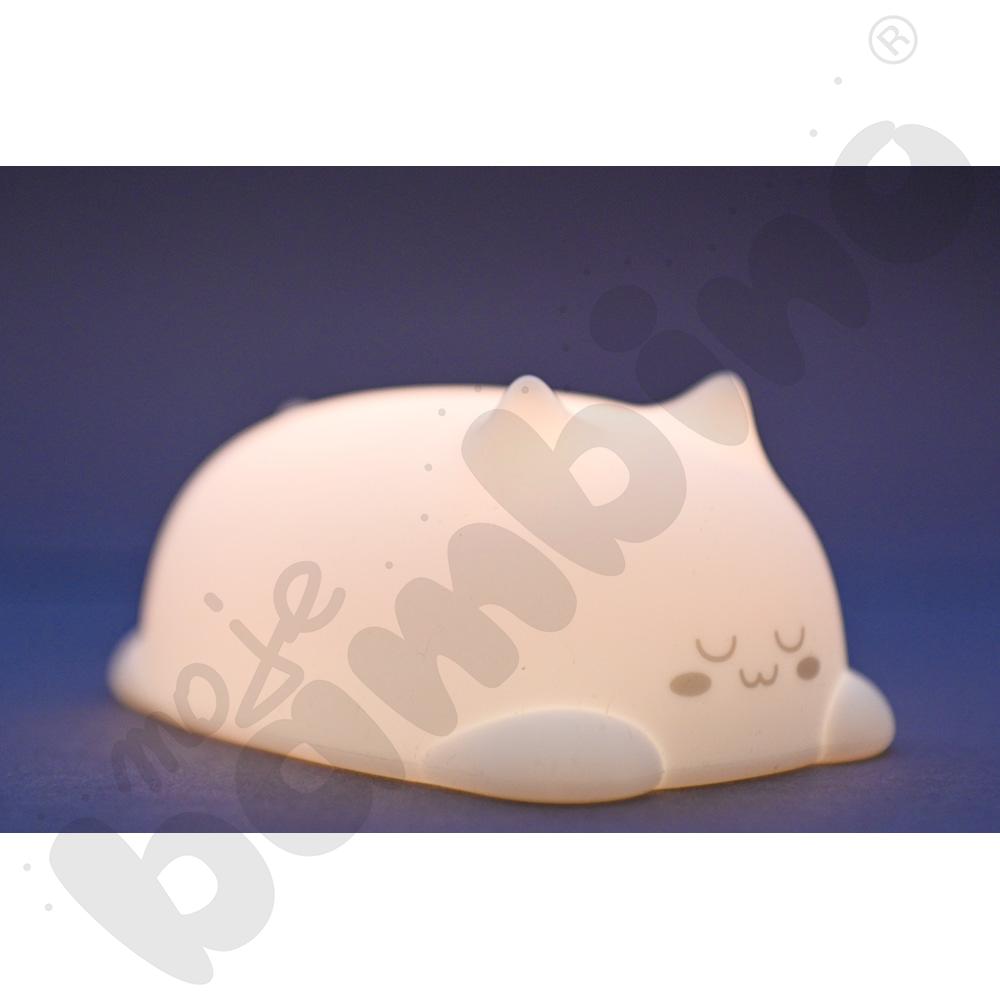 Miękka lampka Kotek