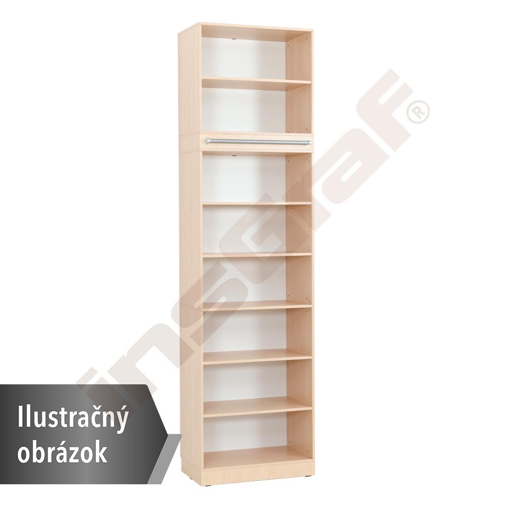 Grande - vysoké skrinky s úchytom na rebrík zostava 39 - biela
