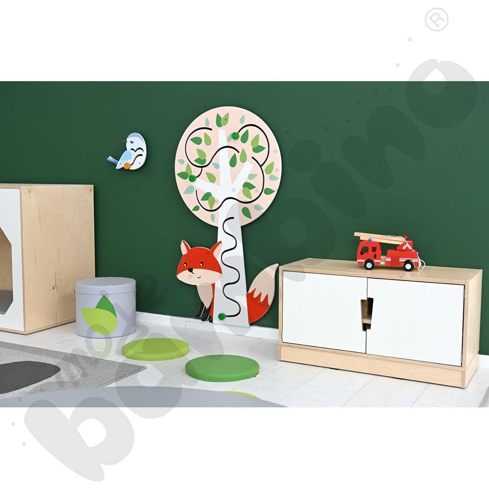 Przesuwanka Drzewo z lisem