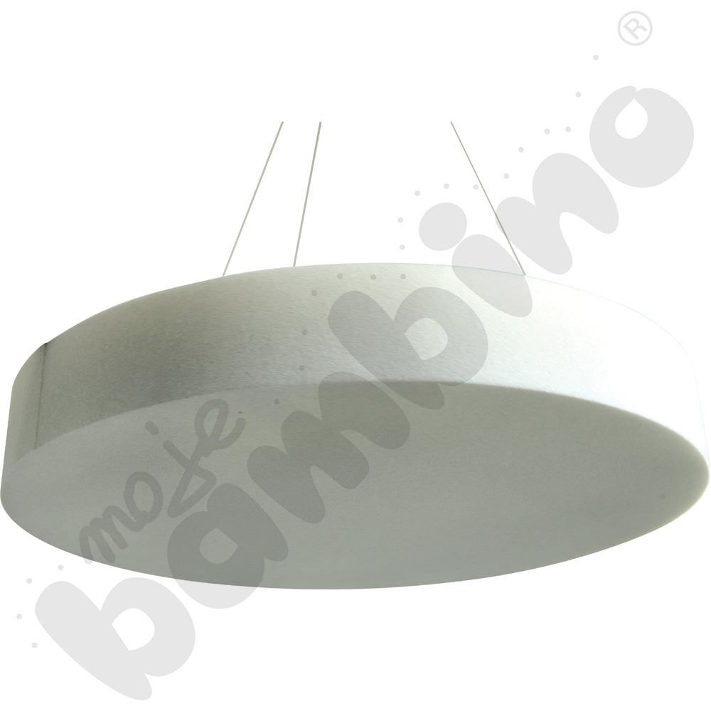 Panel okrągły wyciszający - jasnoszary