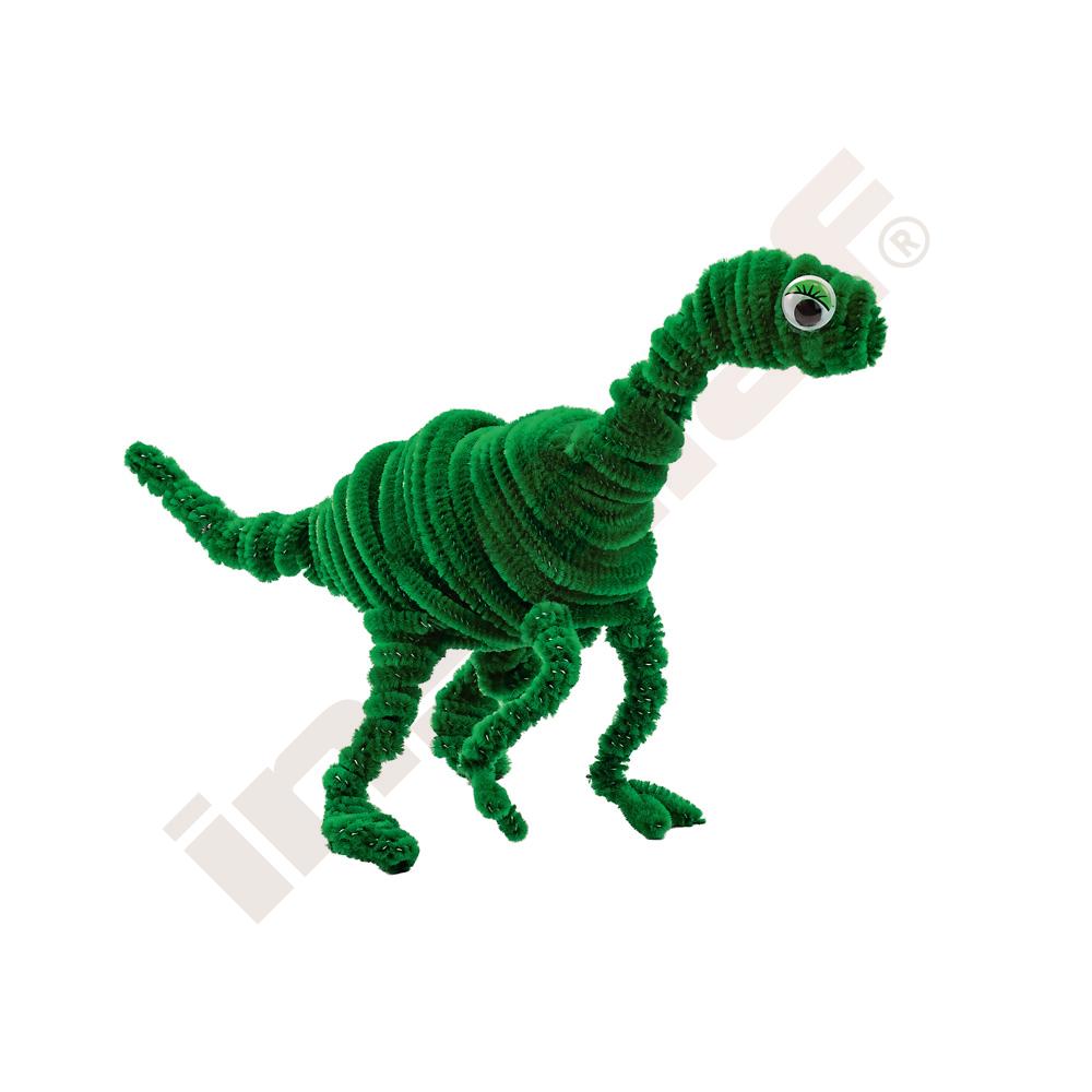 Dinosaurus z kreativních drátků