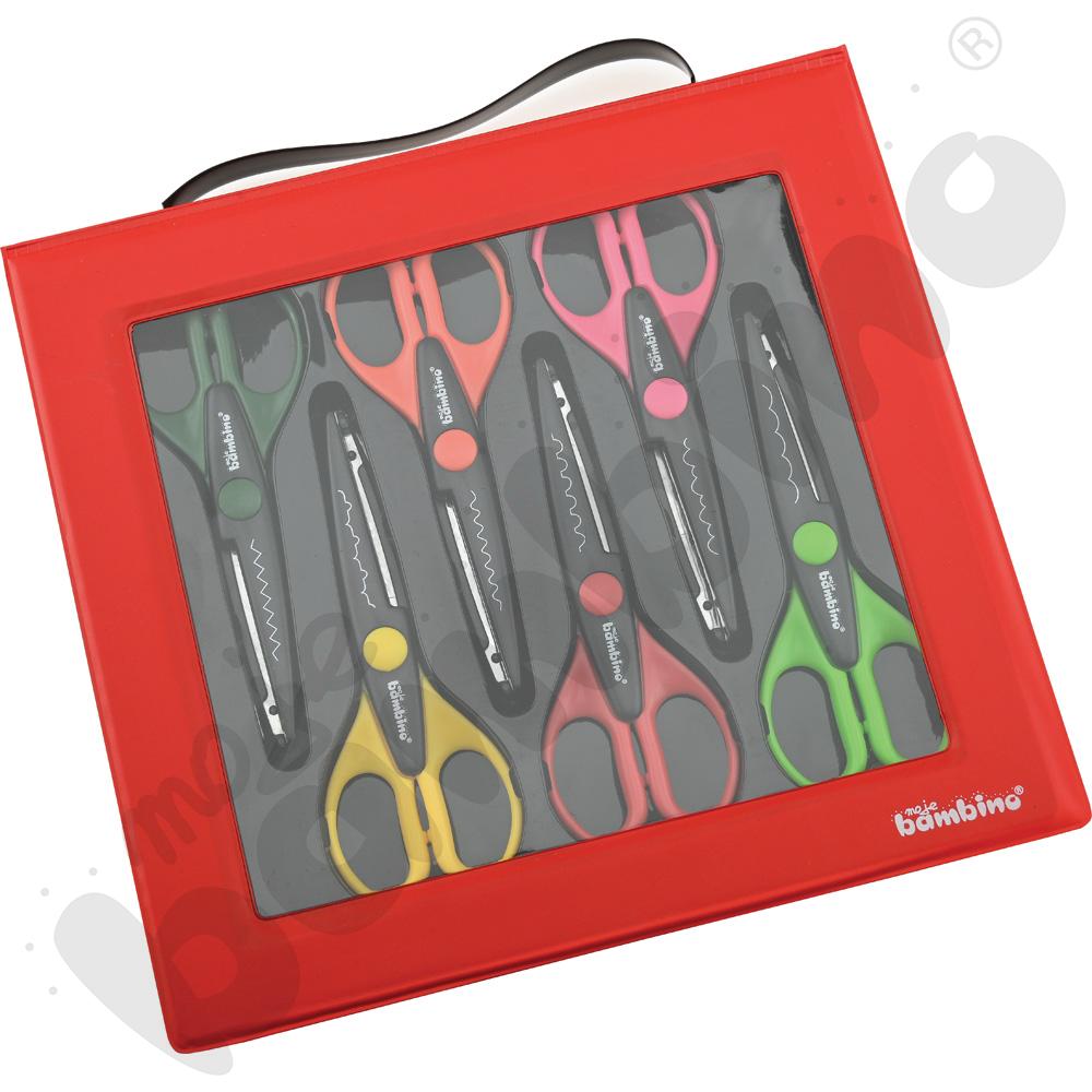 Nożyczki ze wzorami, 6 szt.