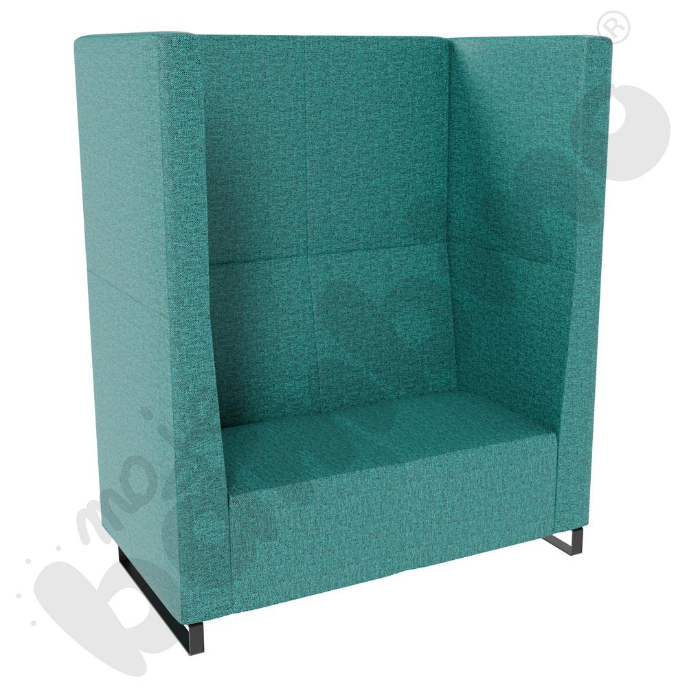 Sofa Universum 2-os. wys. 163 cm, 2 boki wysokie, tkanina RO19