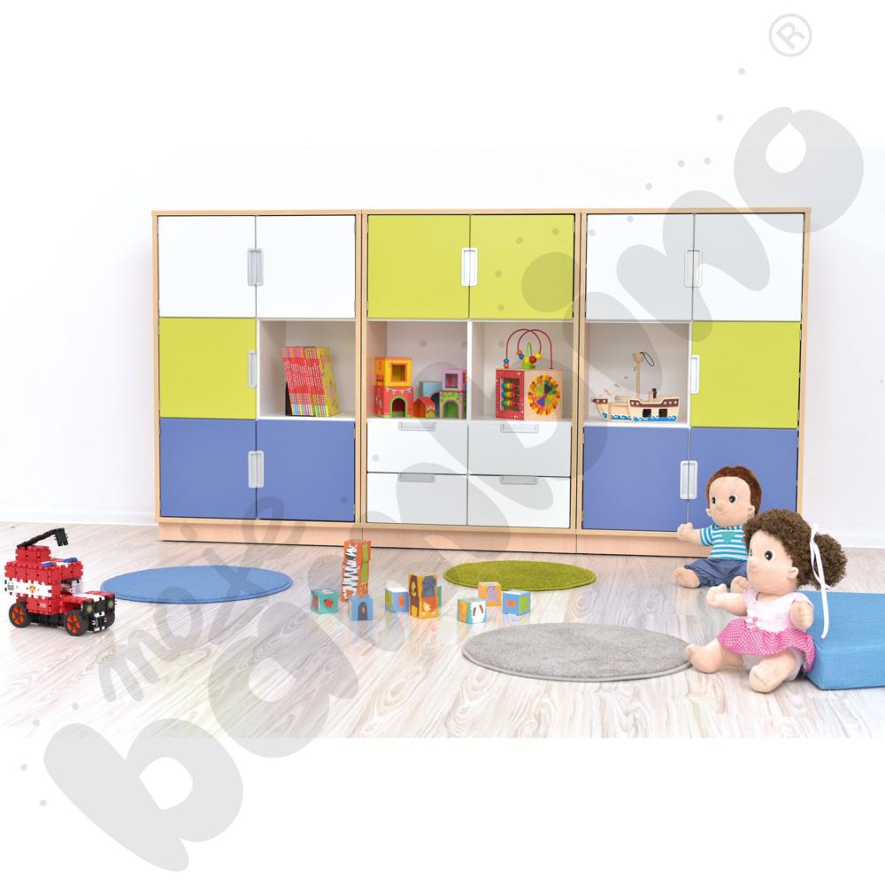 Quadro - zestaw 13, 90 st., skrzynia klon jasny