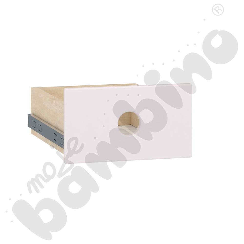 Szuflada Feria duża biała lakierowana