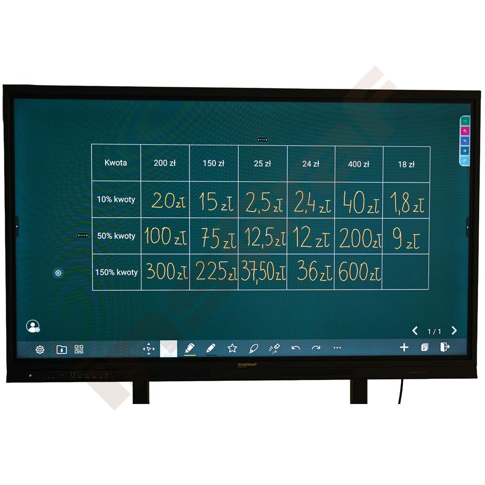 Interaktivní monitor insGraf DIGITAL EduSpace 65