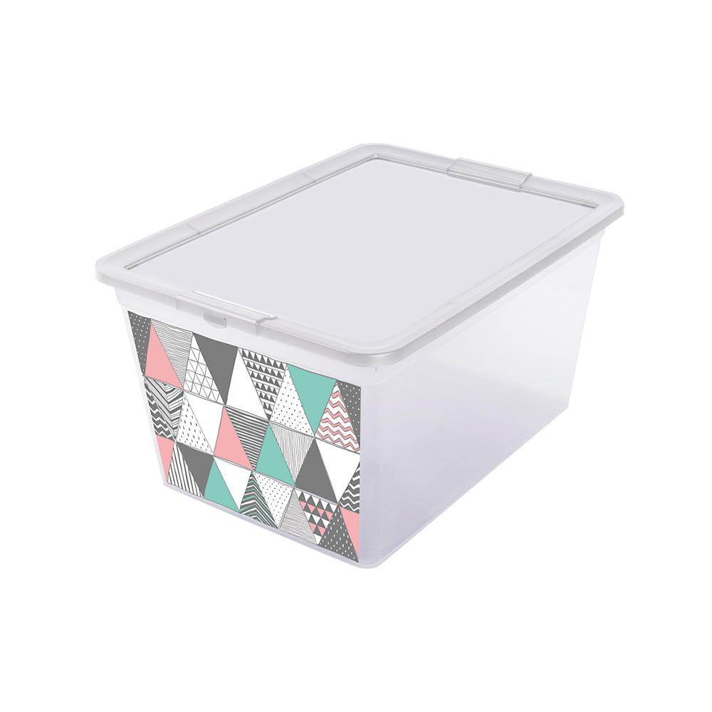 Úložný box 15 l - trojuholníkové vzory