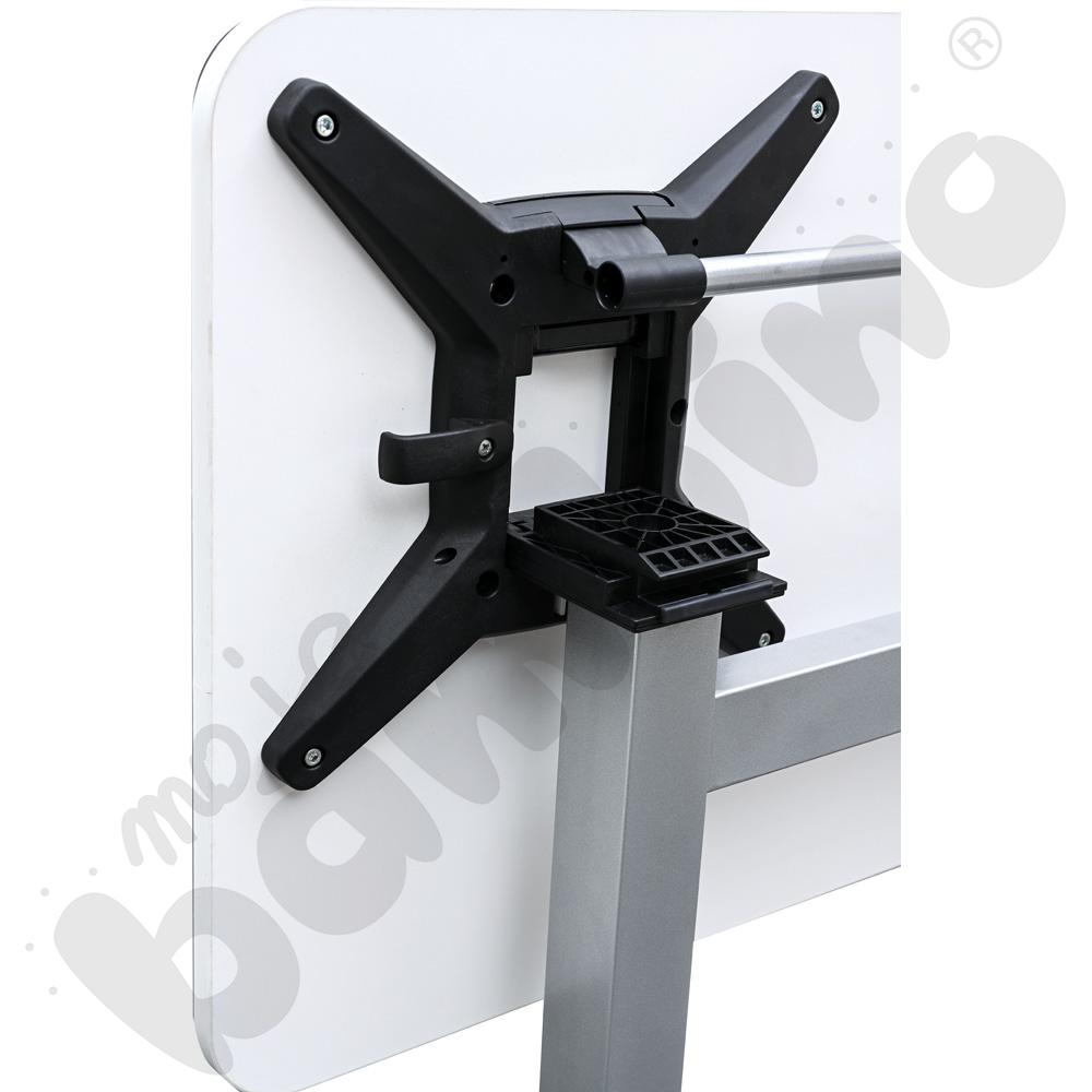 Stół mobilny składany Nest 150 x 60 cm - biały