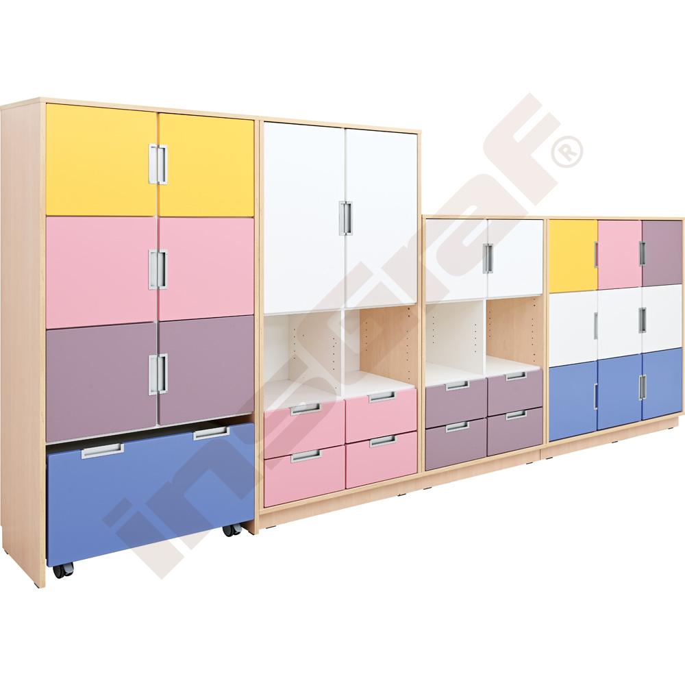 Quadro - sestava 262, korpusy světlý javor