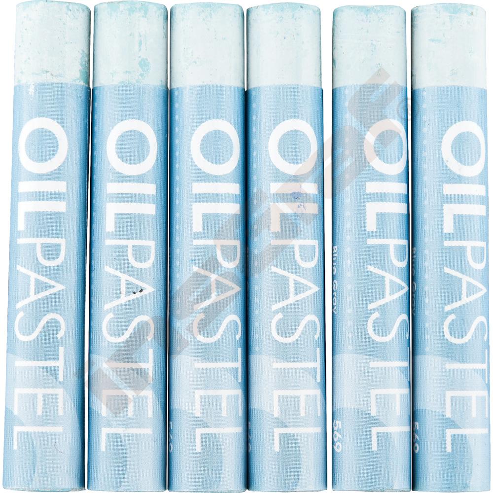 
Ölpastellkreide, 6 Stck. - hellblau
