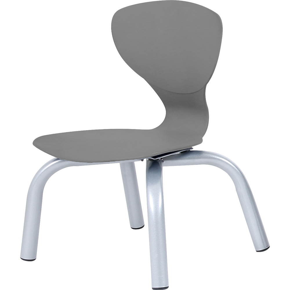 Stolička Flexi veľ. 1, výška 26 cm - k stolom 46 cm - sivá