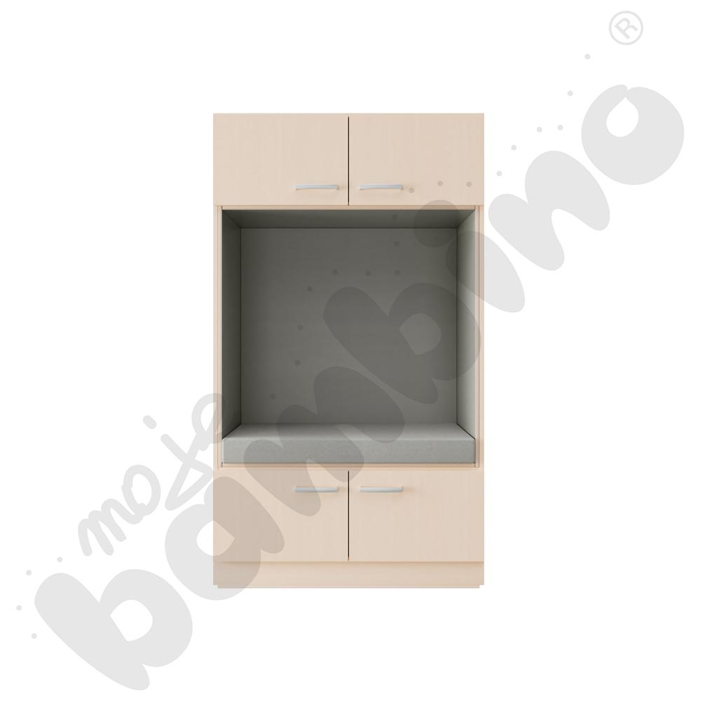 Szafa Grande XL z siedziskiem 57 cm - klon jasny