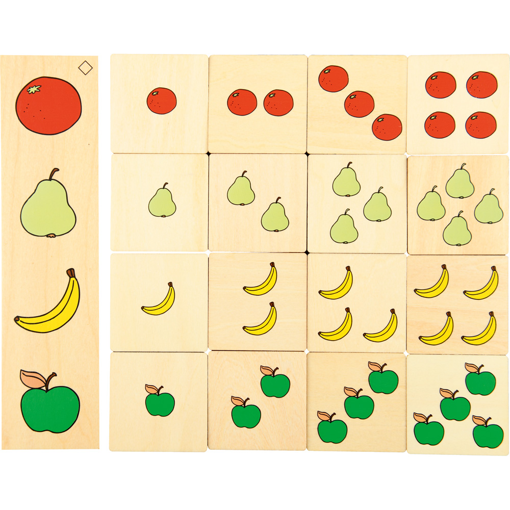 Logické puzzle – množstvá, tvary, farby