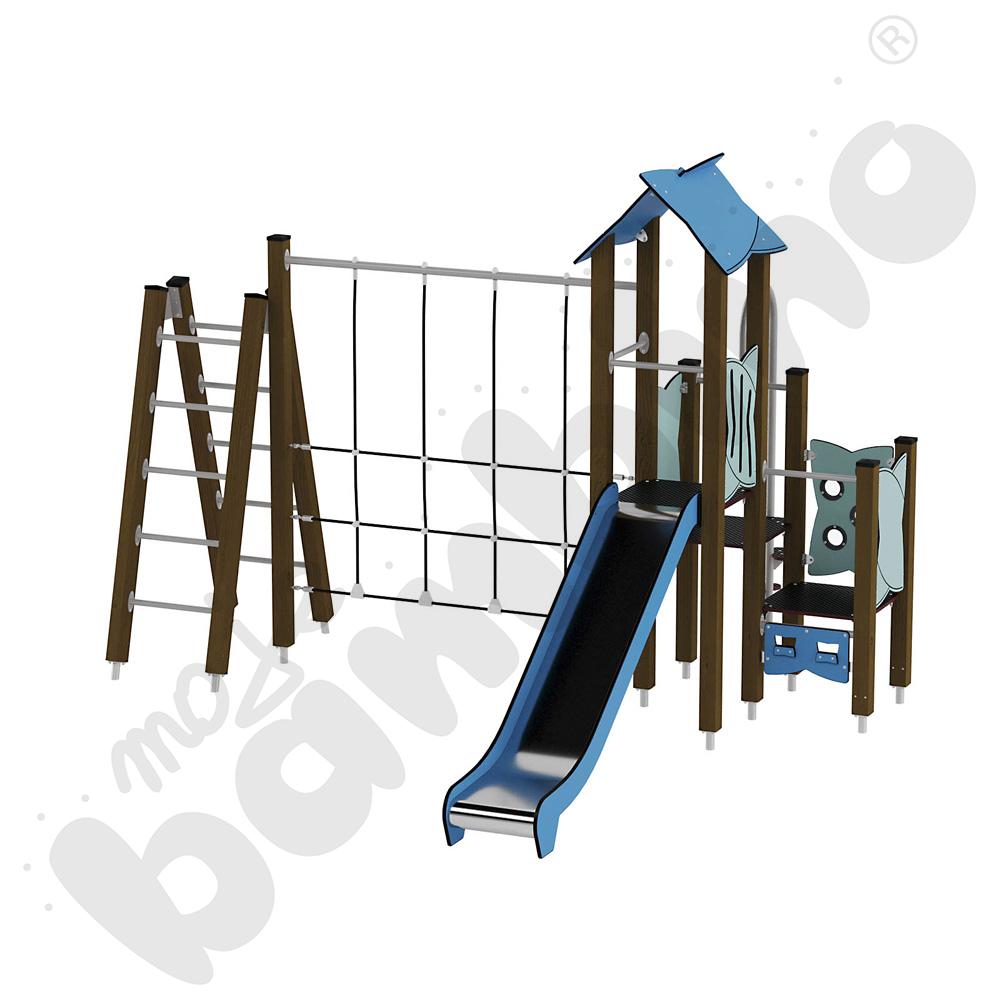 Zestaw Urbi 7, słupy drewniane B