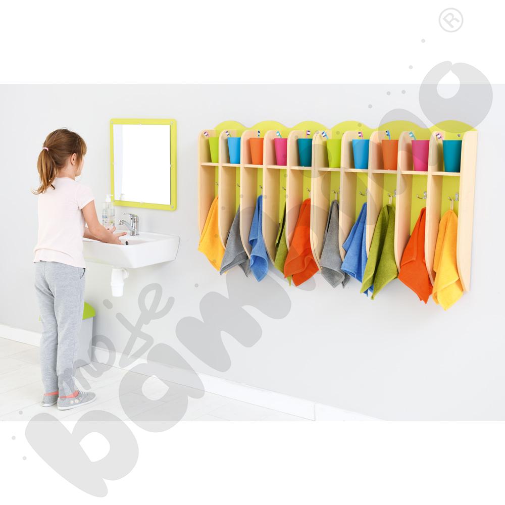 Półeczka na kubeczki jasnozielona