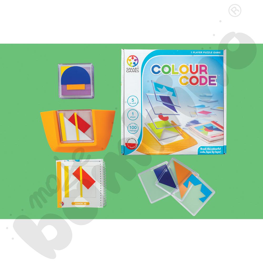 Kolorowy kod - gra edukacyjna