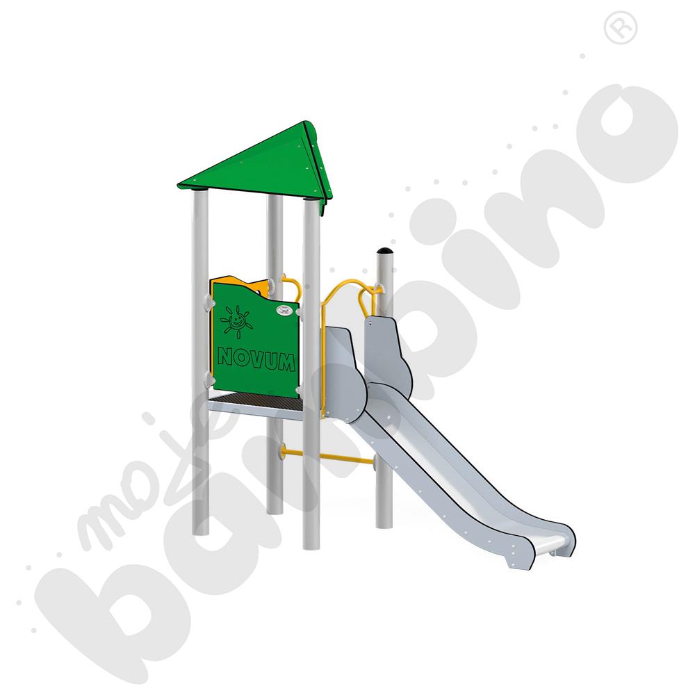 Orbis - wieża 1, metalowe słupy