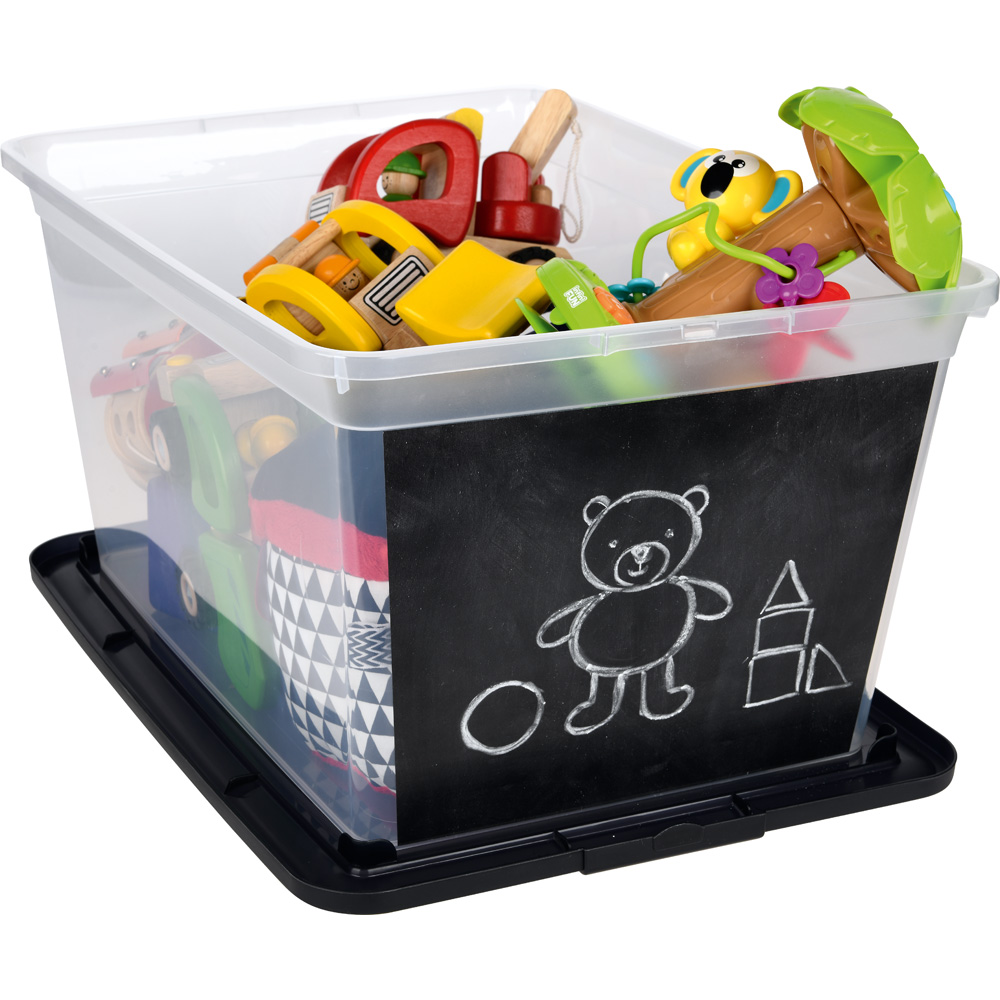 Úložný box s tabuľkou 30 l 